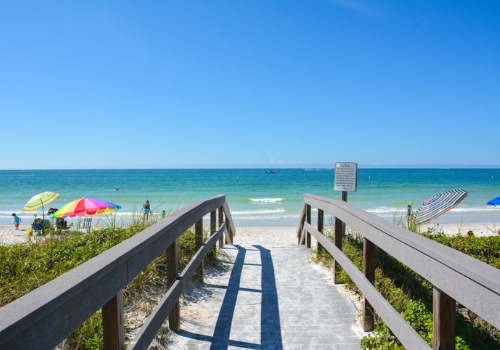 A beach in Florida near real estate managed by Rental Property Management in St. Petersburg FL