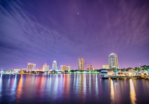 The skyline of St. Pete Beach, with condo buildings managed by Rental Property Managers in St. Pete Beach FL